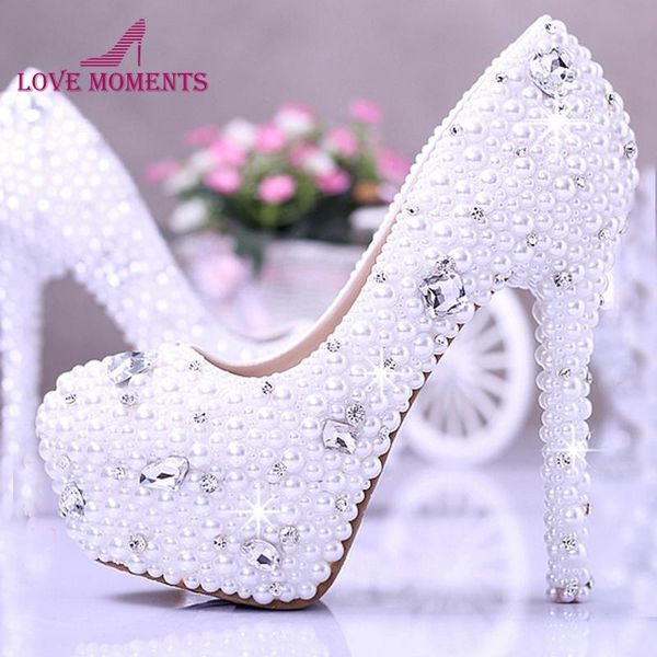dress shoes white elegant honeymoon imitation pearl wedding gorgeous bridal 14cm super high heel, Black
dress shoes white elegant honeymoon imitation pearl wedding gorgeous bridal 14cm super high heel, Black