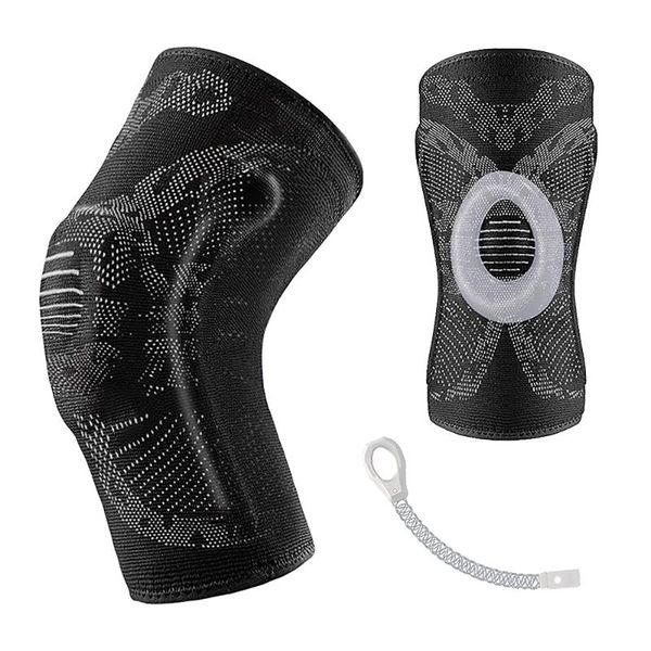 elbow & knee pads 1 pc sport brace elastic with silicone gel side stabilizers protector for meniscus tear basketball running, Black;gray
elbow & knee pads 1 pc sport brace elastic with silicone gel side stabilizers protector for meniscus tear basketball running, Black;gray