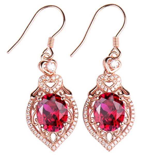 dangle & chandelier vintage royal red crystal ruby zircon diamonds gemstones drop earrings for women rose gold color jewelry brincos accesso, Silver
dangle & chandelier vintage royal red crystal ruby zircon diamonds gemstones drop earrings for women rose gold color jewelry brincos accesso, Silver