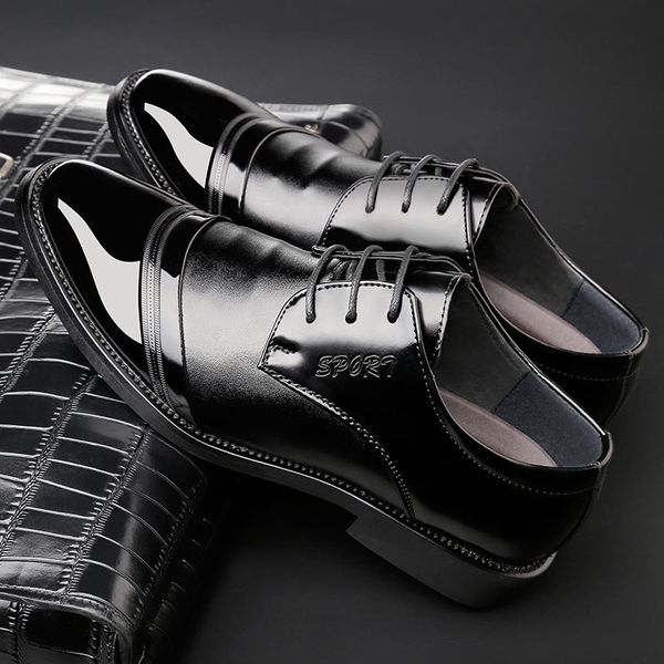 british men's shoes bt man black groom youth work busins drs breathable wedding