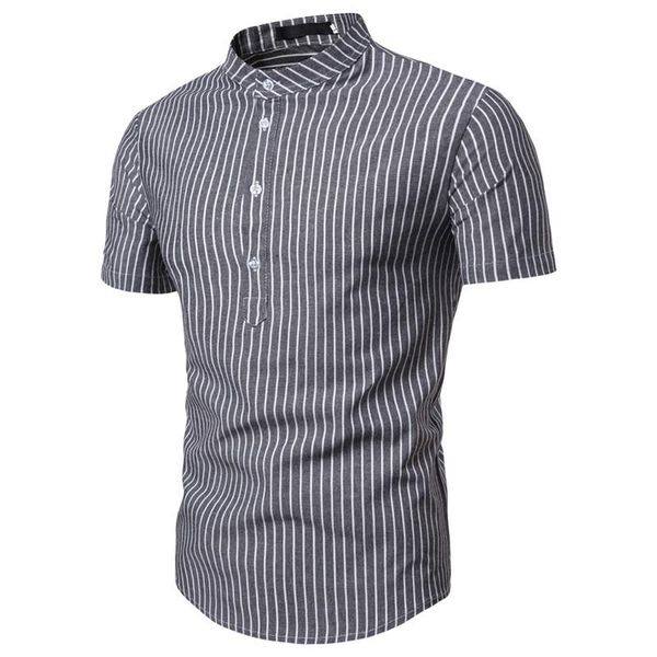 men's polos summer man shirt mens casual striped cotton men short sleeve mandarin collar s-xxl, White;black
men's polos summer man shirt mens casual striped cotton men short sleeve mandarin collar s-xxl, White;black