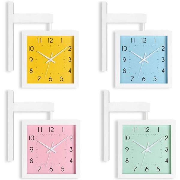 double-sided wall clock solid wood clock simple creative fashion double-sided side wall watch mute
double-sided wall clock solid wood clock simple creative fashion double-sided side wall watch mute