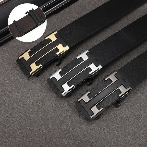 belts edentulous automatic buckle belt brand men's genuine leather business affairs leisure time superior quality alloy cowhide, Black;brown
belts edentulous automatic buckle belt brand men's genuine leather business affairs leisure time superior quality alloy cowhide, Black;brown