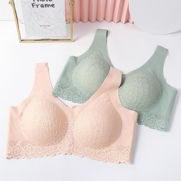 bras thai latex 2.0 underwear seamless bra women cooling gathers -proof pad wireless soft intimate vest-style lace beauty back, Red;black
bras thai latex 2.0 underwear seamless bra women cooling gathers -proof pad wireless soft intimate vest-style lace beauty back, Red;black