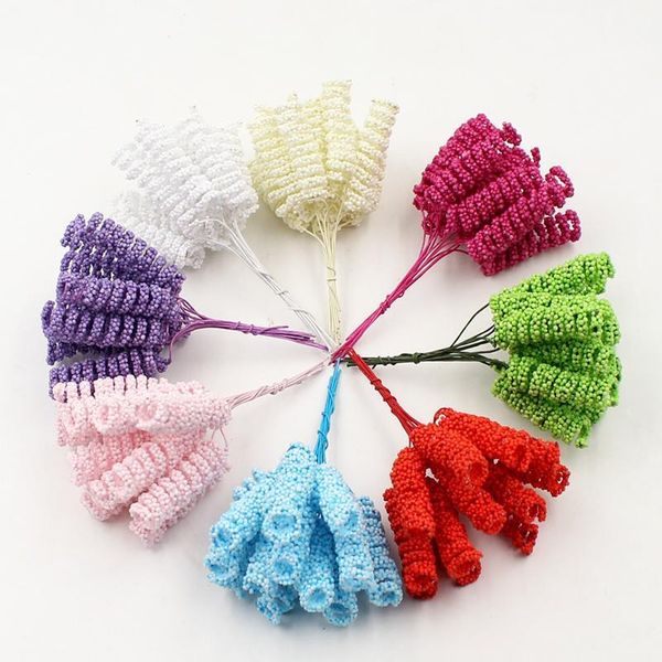 24pcs/lot foam curly stamen artificial flowers bouquet for wedding home decoration diy craft wreath gifts scrapbook fake qylijt
24pcs/lot foam curly stamen artificial flowers bouquet for wedding home decoration diy craft wreath gifts scrapbook fake qylijt