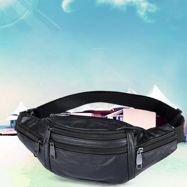 men fanny pack multifunctional pu leather waist bag travel money belt phone pouch black male leisure bag
men fanny pack multifunctional pu leather waist bag travel money belt phone pouch black male leisure bag