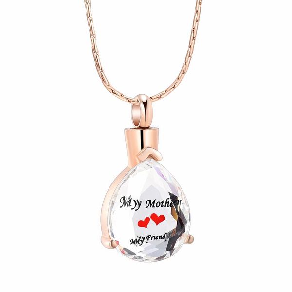 pendant necklaces stainless steel keepsake necklace urn white purple water drop birthstone cremation jewelry for women ashes, Silver
pendant necklaces stainless steel keepsake necklace urn white purple water drop birthstone cremation jewelry for women ashes, Silver