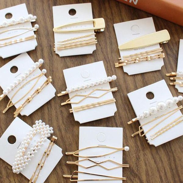 hair clips & barrettes 3pcs different-shape pearl metal clip barrette hairpin for children women jewelry sweet simple party daily, Golden;silver
hair clips & barrettes 3pcs different-shape pearl metal clip barrette hairpin for children women jewelry sweet simple party daily, Golden;silver