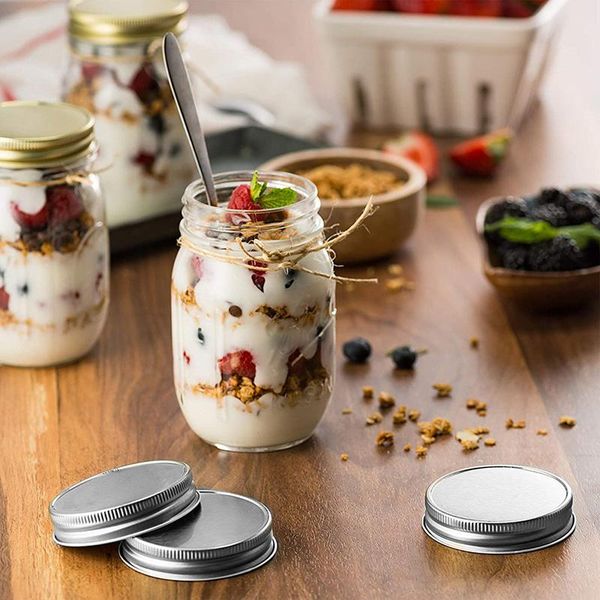storage bottles & jars 10/20/30pcs regular splits type leakproof mouth canning lids with sealing rings for mason can csv
storage bottles & jars 10/20/30pcs regular splits type leakproof mouth canning lids with sealing rings for mason can csv