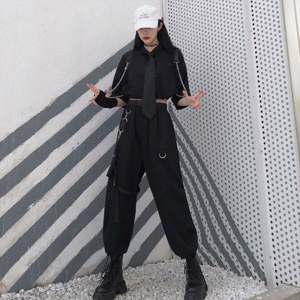 punk black cargo hip hop women pant loose high waist streetwear oversized wide leg style trousers 4xl, Black;white
punk black cargo hip hop women pant loose high waist streetwear oversized wide leg style trousers 4xl, Black;white