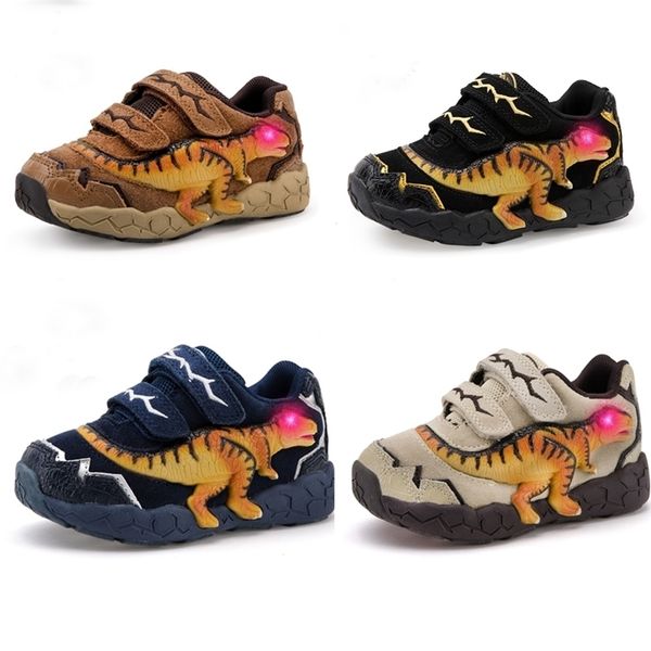 dinoskulls childrens glowing sneakers boys light up led shoes 3d dinosaur luminous sneakers kids boys running sports shoes 210303, Black 
dinoskulls childrens glowing sneakers boys light up led shoes 3d dinosaur luminous sneakers kids boys running sports shoes 210303, Black