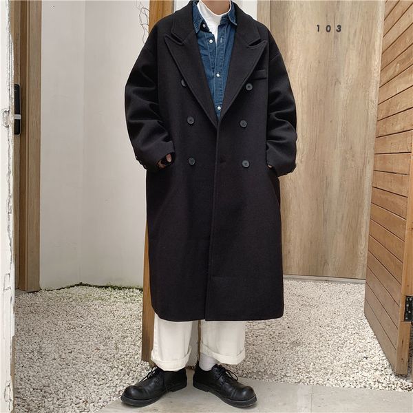 2021 new male winter wool blend medium cashmere parkas long trench coats loose woolen snowjackets size m-2xl n6k2, Black
2021 new male winter wool blend medium cashmere parkas long trench coats loose woolen snowjackets size m-2xl n6k2, Black