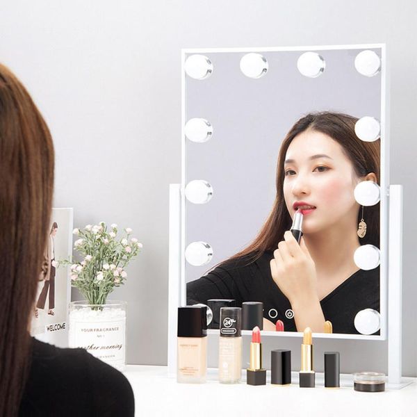 compact mirrors led makeup mirror with light bulb small three-tone deskdressing dormitory home girl beauty
compact mirrors led makeup mirror with light bulb small three-tone deskdressing dormitory home girl beauty