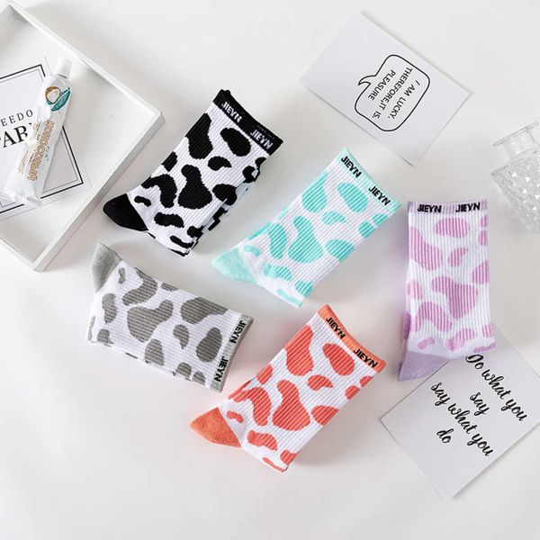 street fashion socks men and women hip hop cotton cow spot middle tube personality creative ins letter stockings, Black
street fashion socks men and women hip hop cotton cow spot middle tube personality creative ins letter stockings, Black