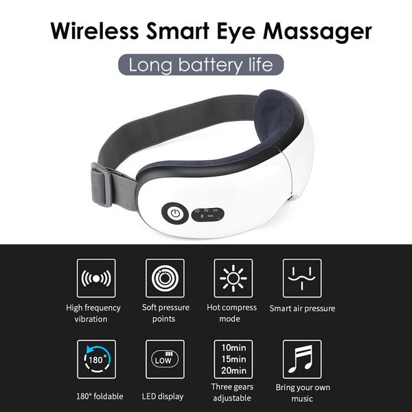 smart compress eye massager 4d airbag massage multi-frequency vibration eye protection sleep massage device usb charging perfections
smart compress eye massager 4d airbag massage multi-frequency vibration eye protection sleep massage device usb charging perfections