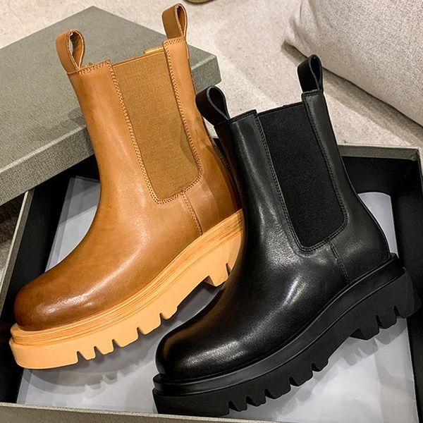 boots autumn winter platform shoes for genuine leather ankle women booties chunky ladies, Black
boots autumn winter platform shoes for genuine leather ankle women booties chunky ladies, Black