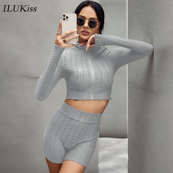 women's tracksuits 2021 fashion crop shorts two piece set women summer 2 sets womens outfits slim half high collar long sleeve tracksui, Gray
women's tracksuits 2021 fashion crop shorts two piece set women summer 2 sets womens outfits slim half high collar long sleeve tracksui, Gray