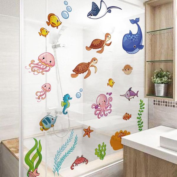 wall stickers 30x90cm dktie animal pattern children's room marine world bathroom decoration decorations
wall stickers 30x90cm dktie animal pattern children's room marine world bathroom decoration decorations