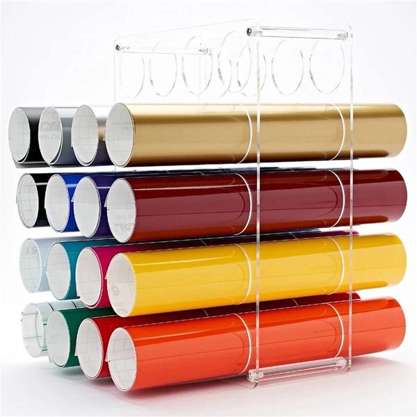 hooks & rails 20-hole roll holder acrylic storage rack balanced organizer detachable paper organiser
hooks & rails 20-hole roll holder acrylic storage rack balanced organizer detachable paper organiser