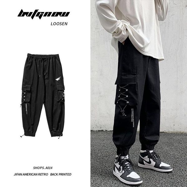 men's pants houzhou black cargo for men joggers sweatpants spring summer trousers male japanese techwear hip hop ribbons
men's pants houzhou black cargo for men joggers sweatpants spring summer trousers male japanese techwear hip hop ribbons