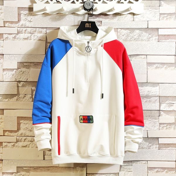 2021 spring autumn skateboard casual new men's hip hop hoodies sweatshirts streetwear patchwork brand black white fashion clothe 3goe
2021 spring autumn skateboard casual new men's hip hop hoodies sweatshirts streetwear patchwork brand black white fashion clothe 3goe