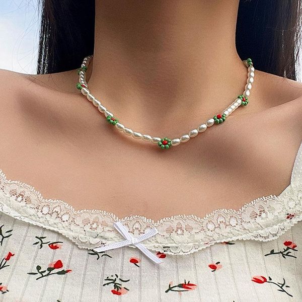 chokers handmade diy pearl necklace for women colorful africa beads choker girls short neck chain bohemian summer jewelry, Golden;silver
chokers handmade diy pearl necklace for women colorful africa beads choker girls short neck chain bohemian summer jewelry, Golden;silver