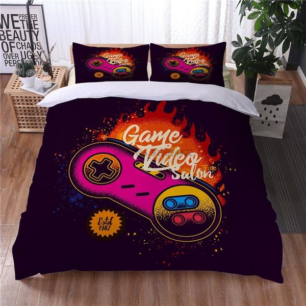 bedding sets gamepad set children cartoon games comforter twin king duvet cover pillowcases 2/3pcs
bedding sets gamepad set children cartoon games comforter twin king duvet cover pillowcases 2/3pcs