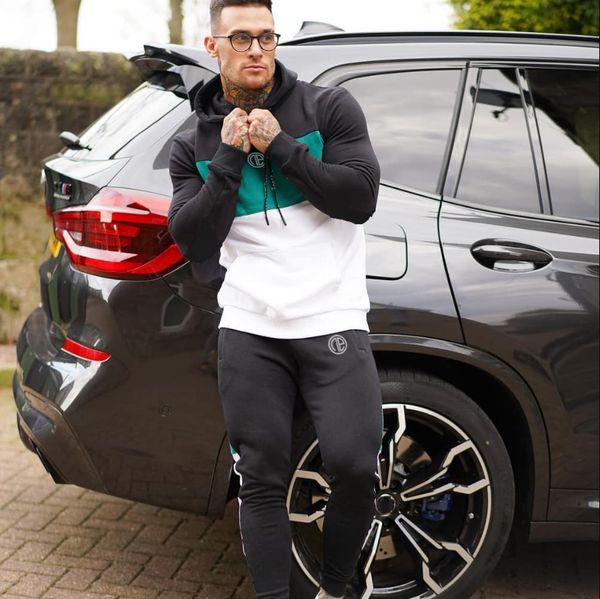 spring 2021 new men hoodie pants sets sweatshirt sweatpants male gyms fitness trousers joggers sportswear cottontracksuits 5mhj, Gray
spring 2021 new men hoodie pants sets sweatshirt sweatpants male gyms fitness trousers joggers sportswear cottontracksuits 5mhj, Gray