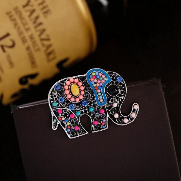 pins, brooches 2021 ethnic thailand elephant shape brooch colorful beads pins for women animal accessories jewelry, Gray
pins, brooches 2021 ethnic thailand elephant shape brooch colorful beads pins for women animal accessories jewelry, Gray