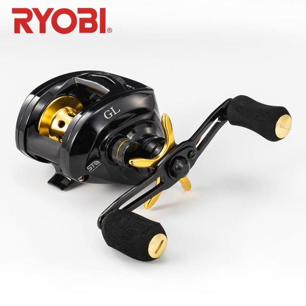 100% original ryobi fiest class gl all metal baitcasting fishing reel 8+1bb gear ratio 6.3:1 baitcast reels max drag 8kg
100% original ryobi fiest class gl all metal baitcasting fishing reel 8+1bb gear ratio 6.3:1 baitcast reels max drag 8kg