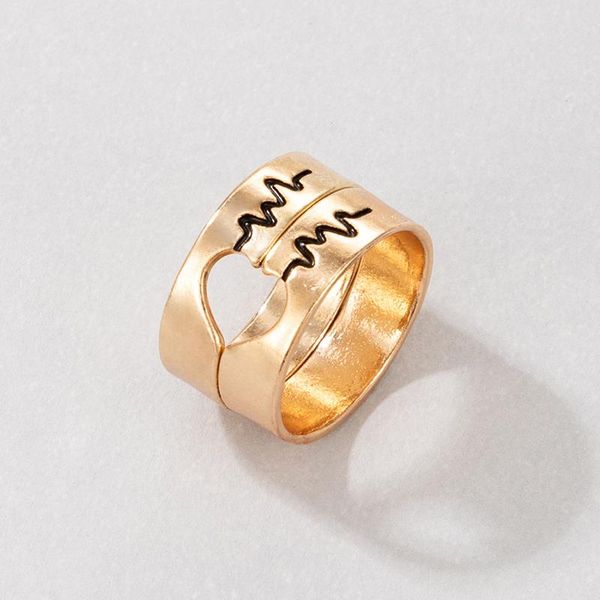 cluster rings tocona 2pcs/sets charms dog heart ctue couple ring sets for women men trendy hollow out moon wedding jewelry anillo, Golden;silver
cluster rings tocona 2pcs/sets charms dog heart ctue couple ring sets for women men trendy hollow out moon wedding jewelry anillo, Golden;silver