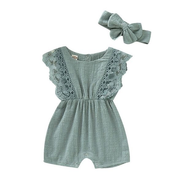 summer baby girl rompers born baby clothes toddler flare sleeve solid lace design romper jumpsuit with headband one-pieces 220307, Blue
summer baby girl rompers born baby clothes toddler flare sleeve solid lace design romper jumpsuit with headband one-pieces 220307, Blue