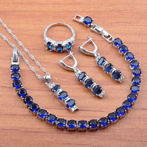2020 new silver plated jewelry sets blue zirconia wedding jewelrry for women gift earrings ring bracelet set js0157 h1022
2020 new silver plated jewelry sets blue zirconia wedding jewelrry for women gift earrings ring bracelet set js0157 h1022