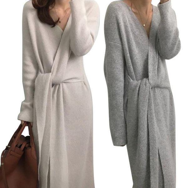 casual dresses belted cashmere sweater dress women fashion office lady v kneck long sleeve knitted hsj88, Black;gray
casual dresses belted cashmere sweater dress women fashion office lady v kneck long sleeve knitted hsj88, Black;gray