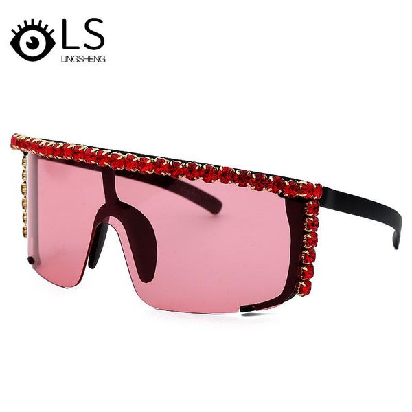 sunglasses ls personality trend eye protection large frame colorful diamond goggle yg139, White;black
sunglasses ls personality trend eye protection large frame colorful diamond goggle yg139, White;black