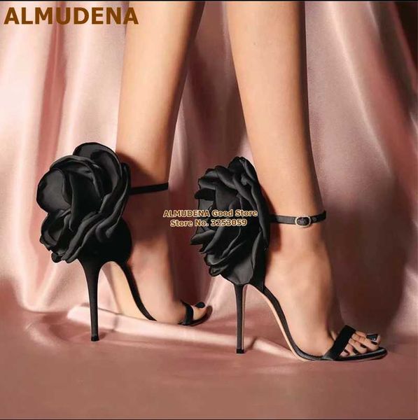 almudena satin cloth big flowers high heel sandals silk fabric floral buckle strap wedding shoes size46 banquet pumps dropship, Black
almudena satin cloth big flowers high heel sandals silk fabric floral buckle strap wedding shoes size46 banquet pumps dropship, Black