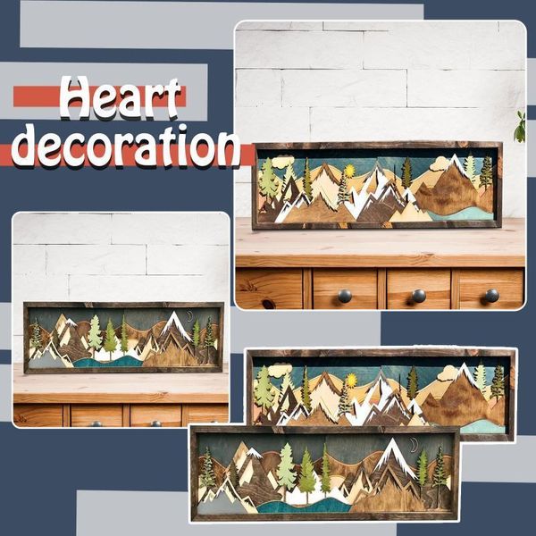 christmas decorations home decor wood mountain wall art will bring gable decoration sunset moon view room navidad
christmas decorations home decor wood mountain wall art will bring gable decoration sunset moon view room navidad