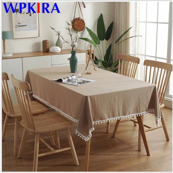 table cloth simple tablecloth kitchen solid color decorative christmas thick cover tea with hairball zb-ad472
table cloth simple tablecloth kitchen solid color decorative christmas thick cover tea with hairball zb-ad472