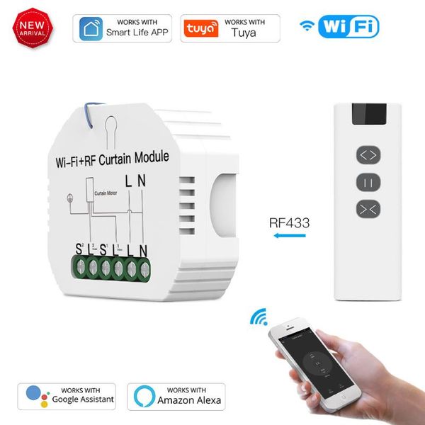 smart home control wifi curtain switch life tuya app remote wall module work with alexa googlehome
smart home control wifi curtain switch life tuya app remote wall module work with alexa googlehome