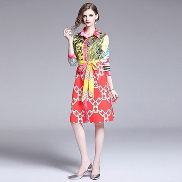 casual dresses 2021 spring autumn women dress european fashion designer runway elegant long sleeve shirt party robe femme, Black;gray
casual dresses 2021 spring autumn women dress european fashion designer runway elegant long sleeve shirt party robe femme, Black;gray
