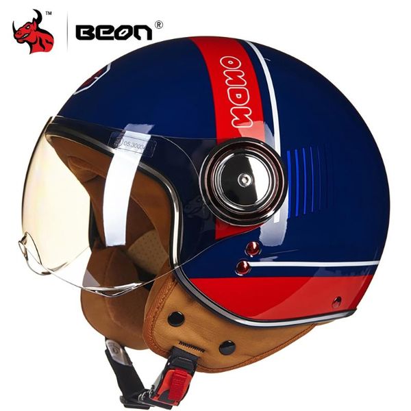 motorcycle helmets beon motocross helmet men vintage motorbike riding casco de moto summer breathable half face ece approved
motorcycle helmets beon motocross helmet men vintage motorbike riding casco de moto summer breathable half face ece approved