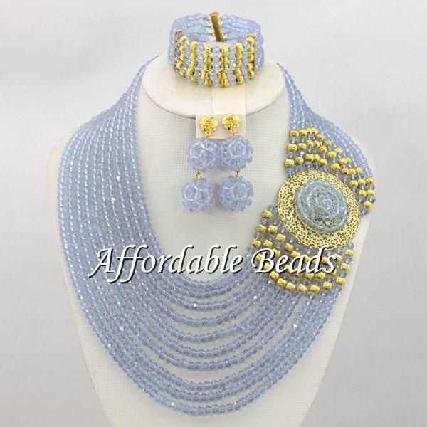 earrings & necklace lilac beaded jewelry sets nigerian beads set handmade design wholesale abe095, Silver
earrings & necklace lilac beaded jewelry sets nigerian beads set handmade design wholesale abe095, Silver