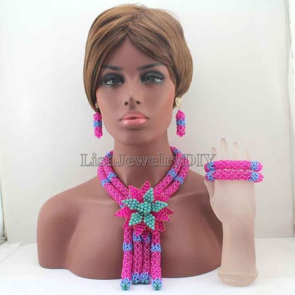 earrings & necklace amazing pink/blue crystal brooch bib statement set wedding african nigerian jewelry brides hd8063, Silver
earrings & necklace amazing pink/blue crystal brooch bib statement set wedding african nigerian jewelry brides hd8063, Silver