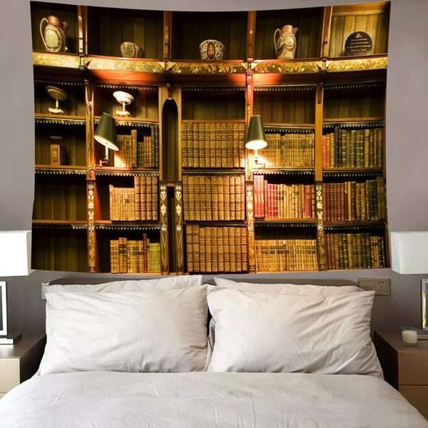 tapestries wall tapestry, bookshelf print rectangle background cloth hanging carpet decorative tools for sitting room bedroom
tapestries wall tapestry, bookshelf print rectangle background cloth hanging carpet decorative tools for sitting room bedroom