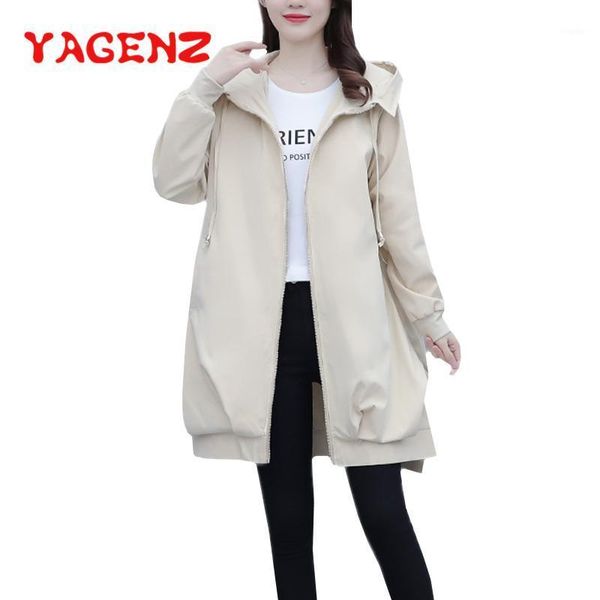 women's trench coats yagenz plus size coat women outerwear spring autumn clothes woman long fashion hooded manteau femme 886, Tan;black
women's trench coats yagenz plus size coat women outerwear spring autumn clothes woman long fashion hooded manteau femme 886, Tan;black