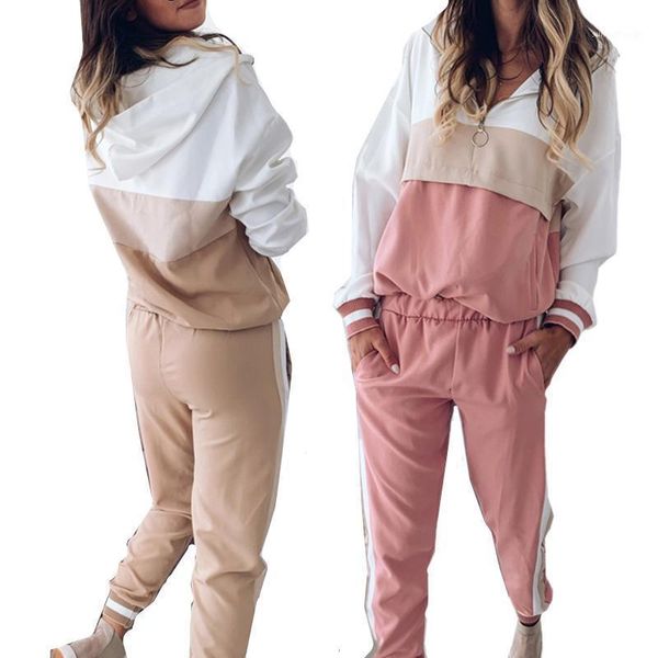 hoodies patchwork yoga sets women sportswear 2 pieces sets mujer sweatshirt pant sweat suit set autumn long sleeve tracksuit1, White;red
hoodies patchwork yoga sets women sportswear 2 pieces sets mujer sweatshirt pant sweat suit set autumn long sleeve tracksuit1, White;red