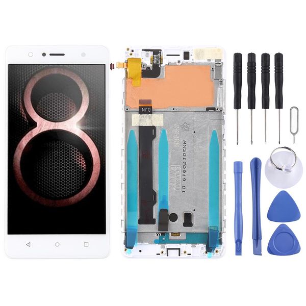 lcd screen and digitizer full assembly with frame for lenovo k8
lcd screen and digitizer full assembly with frame for lenovo k8