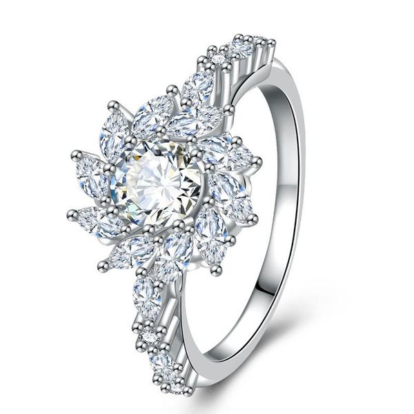 wedding rings cute female crystal flower thin ring rose gold silver color for women luxury bride white zircon engagement, Slivery;golden
wedding rings cute female crystal flower thin ring rose gold silver color for women luxury bride white zircon engagement, Slivery;golden