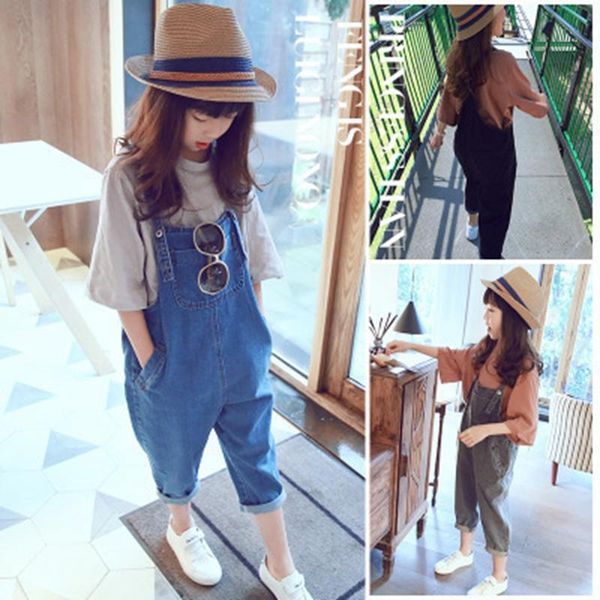 jumpsuits children's trousers jeans spring and autumn korean denim overalls, neutral style kids jumpsuit, Blue
jumpsuits children's trousers jeans spring and autumn korean denim overalls, neutral style kids jumpsuit, Blue
