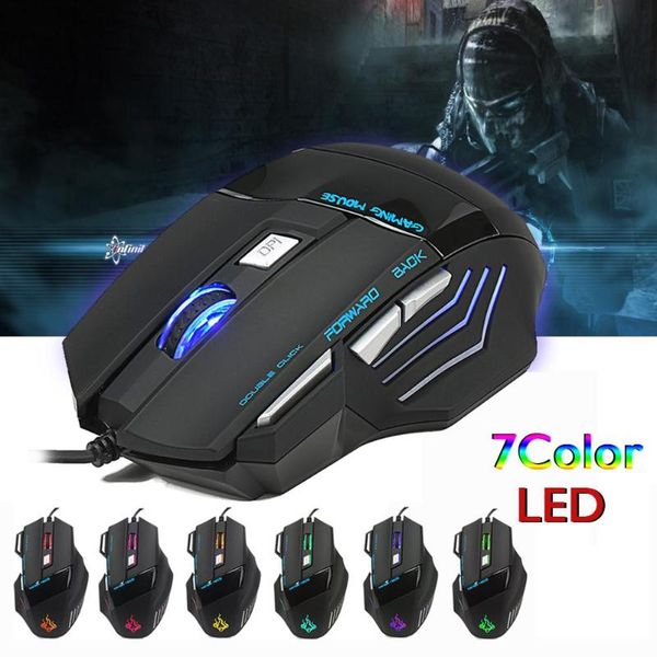 ergonomic 5500dpi 7-key programmable professional game mouse, colorful light, suitable for notebook and deskcomputers
ergonomic 5500dpi 7-key programmable professional game mouse, colorful light, suitable for notebook and deskcomputers